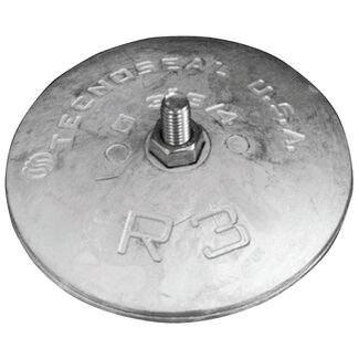 Tecnoseal R3AL - Tecnoseal 92mm Aluminium Disc Anode 0.28kg (Pair)