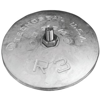 Tecnoseal R3 - Tecnoseal 92mm Zinc Disc Anode 0.71kg (Pair)