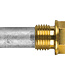 02100T - Tecnoseal Zinc Nanni Engine Anode With Brass Plug N494635