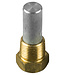 06003T - Tecnoseal Zinc ZF Pencil Anode With Brass Plug