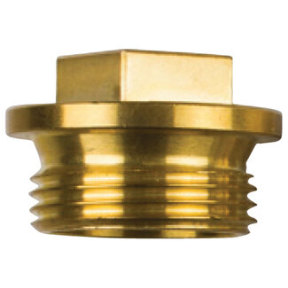 Tecnoseal 00716TP - Tecnoseal Volvo Penta Pencil Anode Brass Plug 823662 1" GAS