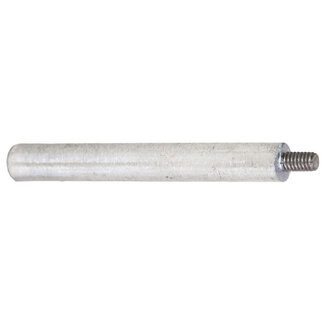 Anode Outlet ZP12-100 - 100mm Long Pencil Anode With Steel Studded Thread 1/4W