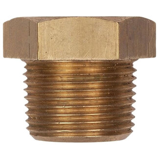 Tecnoseal BP5 -  Brass Plug for ZP25 Pencil Anodes