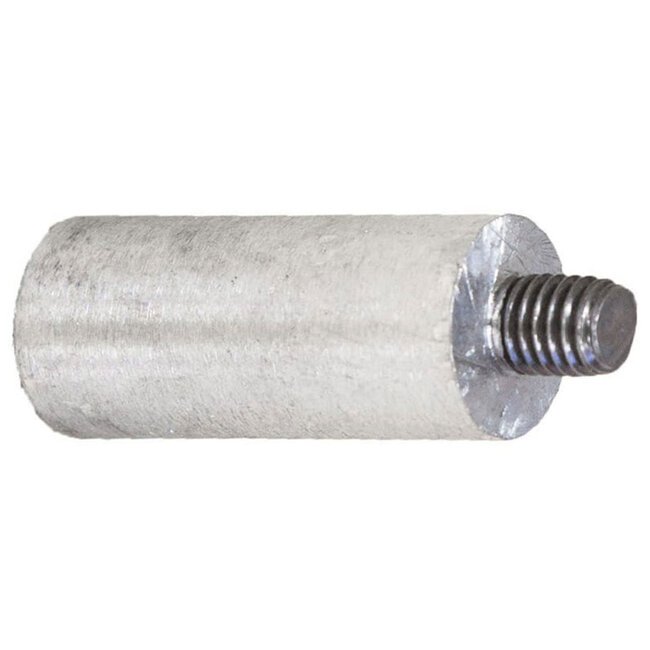 ZP20-50 - Zinc Pencil Anode With Steel Studded Thread