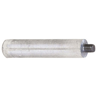 Anode Outlet ZP20-100 - 100mm Long Pencil Anode With Steel Studded Thread 3/8W