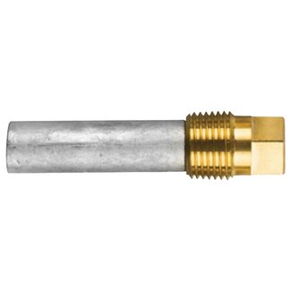 Tecnoseal 02000T - Tecnoseal Zinc General Motors Pencil Anode With Brass Plug 8517479/8517480