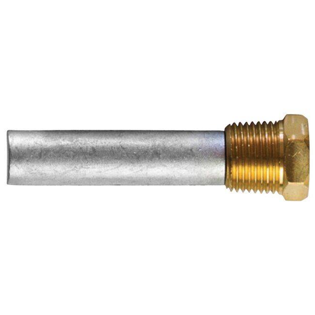 TEC-E1 - Tecnoseal Zinc Pencil Anode With Brass Plug