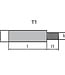 TEC-E1E-Z - Tecnoseal Zinc USA Universal Pencil Anode 6L2281