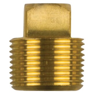 Tecnoseal 02022TP - Tecnoseal Brass Plug For Caterpillar Pencil Anode 6L2020