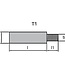 02052 - Tecnoseal Zinc Bukh Pencil Anode 3/8" UNC