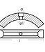 00728AL - Tecnoseal Aluminium Volvo 3 Blade Saildrive Collar Anode 3858399