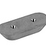 01401 - Tecnoseal Zinc Small Plate Anode for Honda/Johnson/Selva/Yamaha Engines