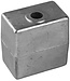 00907AL - Tecnoseal Aluminium Small Block Anode for OMC Bombardier, Johnson, Evinrude 393023