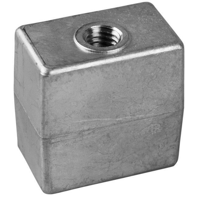 00907BIS - Tecnoseal Zinc Small Block Anode 3/8" UNC Threaded Johnson Evinrude 250-300hp