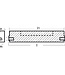 00918AL - Tecnoseal Aluminium Bar Anode for Johnson- Evinrude ETEC 60-300 (433580)