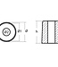 01148 - Tecnoseal Zinc Small Crankcase Anode 6G8-11325-00