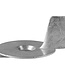 00802 - Tecnoseal Zinc Mercury 25hp Skeg Anode 94286-T