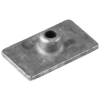 Tecnoseal 00809 - Tecnoseal Zinc Mercury Small Plate Anode 42121-A2