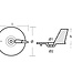 01403MG - Tecnoseal Magnesium Honda BF25-50hp Trim Tab Anode 41107-ZV5-000