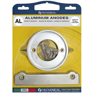 Tecnoseal KITVOLVO280/AL - Tecnoseal Aluminium Volvo 280 Sterndrive Anode Kit