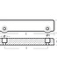 00707 - Tecnoseal Zinc Outdrive Bar Anode AQ250-285