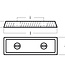 00739AL - Tecnoseal Aluminium Volvo IPS Transom Plate Anode 23172849