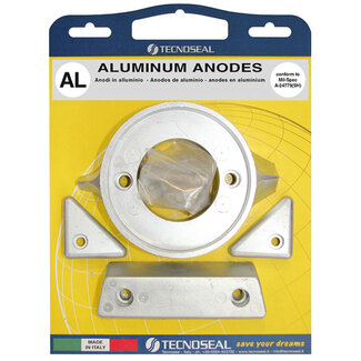 Tecnoseal KITVOLVO290-AL-C - Tecnoseal Aluminium Volvo 290-C Sterndrive Anode Kit