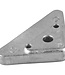 00717 - Tecnoseal Zinc Volvo Penta Triangle Anode Plate