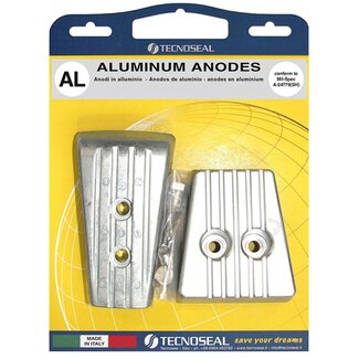 Tecnoseal KITVOLVOSXA/DPSA-AL - Tecnoseal Aluminium Volvo SXA/DPSA Drive Anode Kit