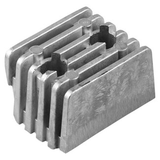 Tecnoseal 00722 - Tecnoseal 873395 Zinc Block Anode for Volvo Penta DPX