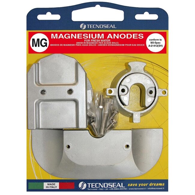 KITALPHAONE/MG - Tecnoseal Magnesium Mercury Alpha One Gen II Anode Kit