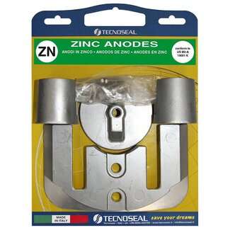 Tecnoseal KITBRAVOII-III - Tecnoseal Zinc Mercury Bravo 2 & 3 Anode Kit