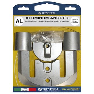 Tecnoseal KITBRAVOII-IIIAL - Tecnoseal Aluminium Mercury Bravo 2 & 3 Anode Kit