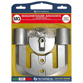 Tecnoseal KITBRAVOII-IIIMG - Tecnoseal Magnesium Mercury Bravo 2 & 3 Anode Kit