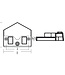 01122 - Tecnoseal Zinc Yamaha Sterndrive Gimbal Housing Anode 6T4-45836-00