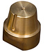 00412 - Tecnoseal Zinc 35mm Beneteau/Radice Conical Prop Nut Anode with Brass Plug