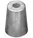 00402 - Tecnoseal Zinc 35mm Beneteau/Radice Conical Prop Nut Anode