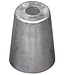 00403 - Tecnoseal Zinc 40mm Beneteau/Radice Conical Prop Nut Anode