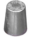 00405 - Tecnoseal Zinc 50mm Beneteau/Radice Conical Prop Nut Anode