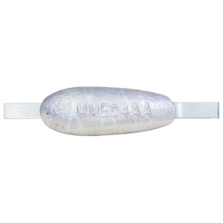 Anode Outlet AO04AA - Aluminium Weld On Pear Anode With Insert 0.45kg