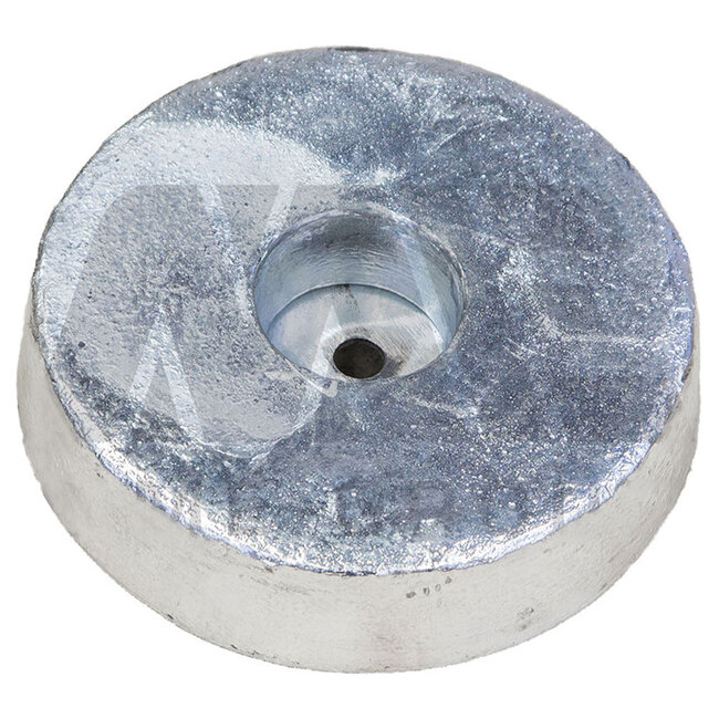 AO41ZB - 163mm Zinc Bolt-On Disc Anode 4.15kg