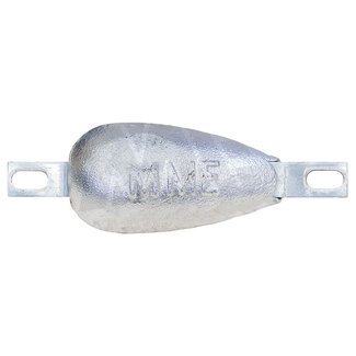 Anode Outlet AO10ZB - Zinc Bolt-On Pear Anode 1kg