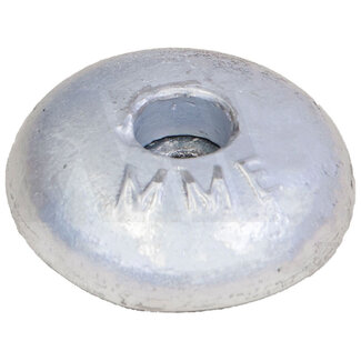 Anode Outlet AO04AB - 100mm Aluminium Bolt-On Disc Anode 0.40kg