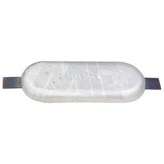 Anode Outlet AO4A - Aluminium Hull Weld On Bar Anode 4kg