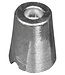 00400SOLE/1 - Tecnoseal Zinc Conic Propeller Shaft Anode 25mm