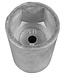 00401E - Tecnoseal Zinc Radice Hexagon Propeller Nut Anode 30mm