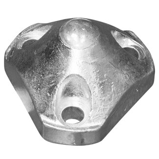 Tecnoseal 01041 - Tecnoseal Zinc Flex-O-Fold 3 Hole Propeller Nut Anode