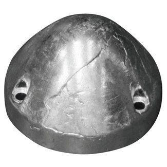 Tecnoseal 00488 - Tecnoseal Zinc Max Prop 3 Hole Propeller Nut Anode 70mm