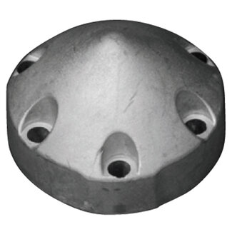 Tecnoseal 00480/6 - Tecnoseal Zinc Max Prop 6 Hole Propeller Nut Anode 63mm