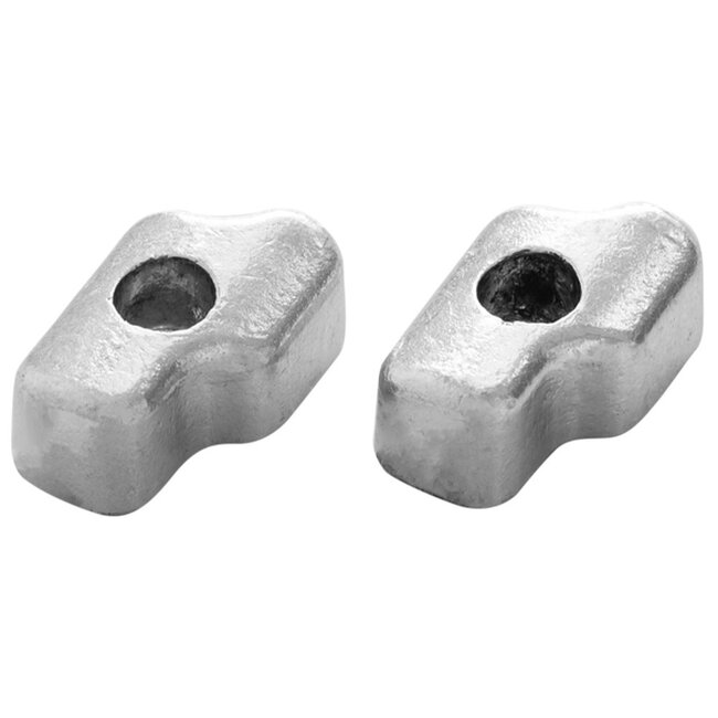 01043 - Tecnoseal Zinc Flex-O-Fold Composite Propeller Nut Side Anode (Pair)